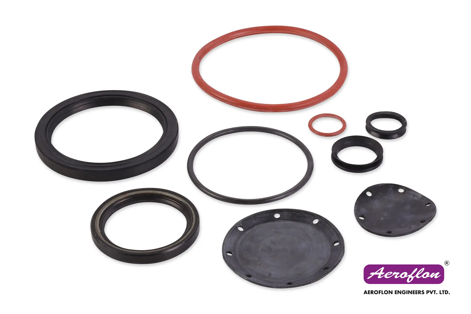 O-Rings, Oil Seals & Diaphragm for Ingersoll Rand, Kirloskar, Atlas Copco, Chicago Pneumatics, KG Khosla, ELGI.