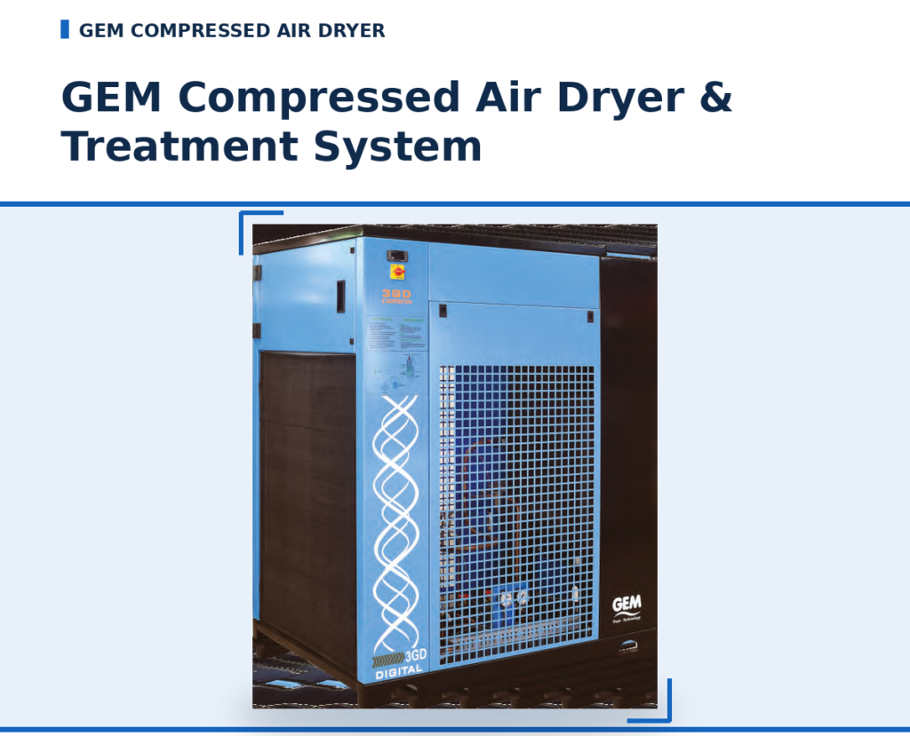 A Complete Buyer’s Guide — After Coolers, Dryers & Filters — Supplied by Aeroflon, Authorised GEM Channel Partner